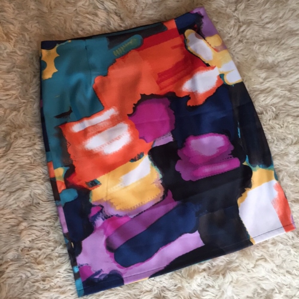 Camila Tree pencil skirt